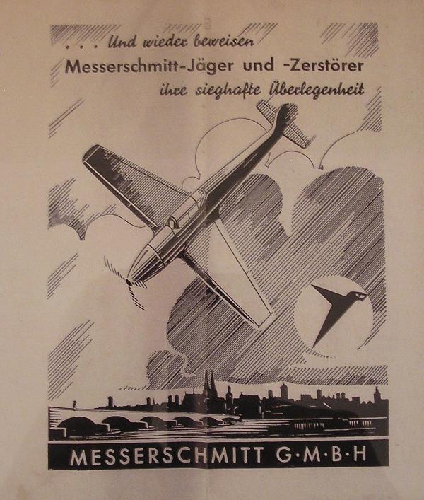 Der Solz von Regensburg: Messerschmitt-Propaganda im Programm des Stadtteaters.