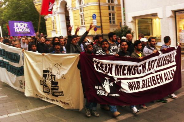 Protestmarsch Regensburg