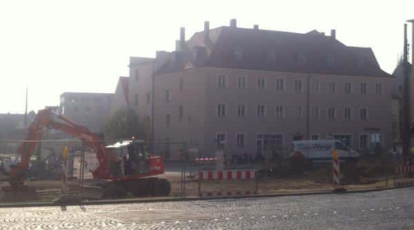 Der Hunnenplatz 5 heute. Demnächst wird das Haus abgebrochen. Foto: as