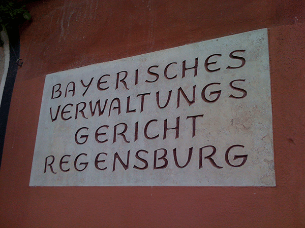 Die 3. Kammer des Verwaltungsgerichts Regensburg verhandelte den Fall. Foto: Archiv