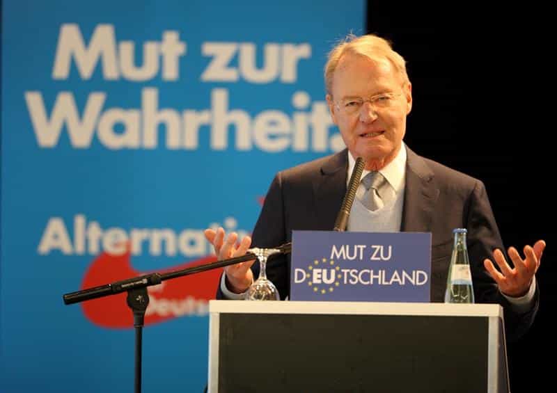 Sorgte für Clinch in seiner Partei:  der stellvertretende AfD-Sprecher Hans-Olaf Henkel. Foto: pm