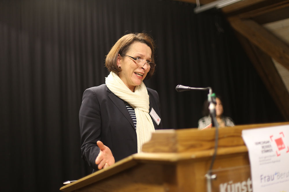 Bei der Gleichstellung sei Regensburg "auf einem guten Weg nach vorn": Bürgermeisterin Gertrud Maltz-Schwarzfischer.