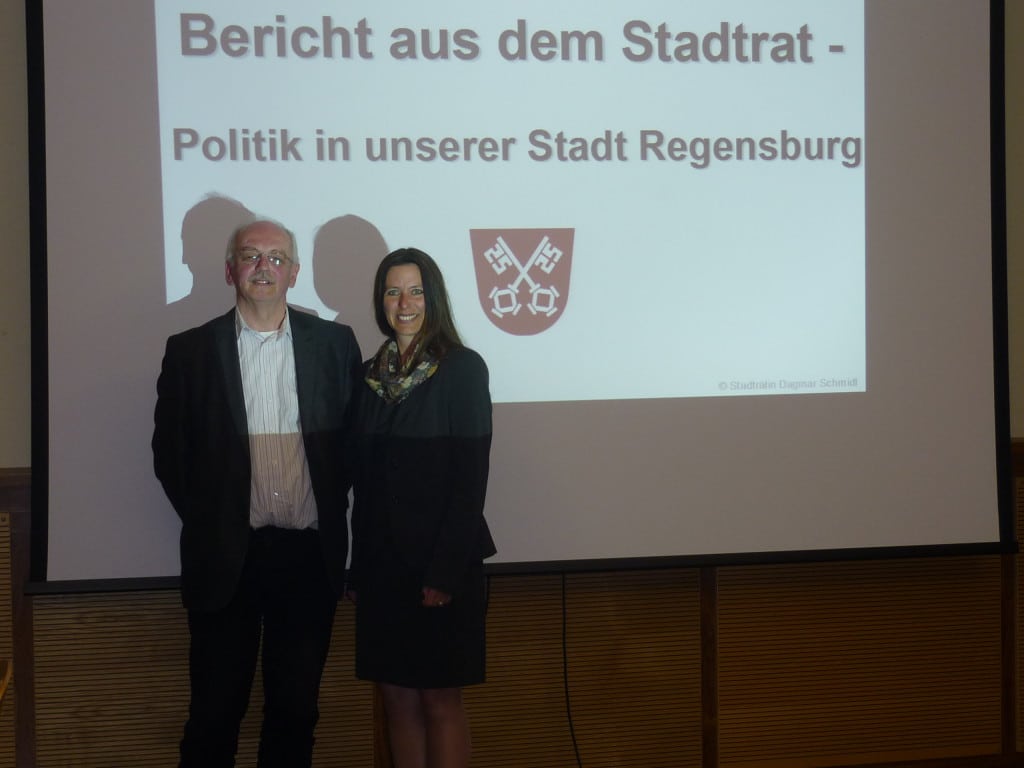 Andreas Gnad, Dagmar Schmidl. Bild: Maria Gnad / PM.