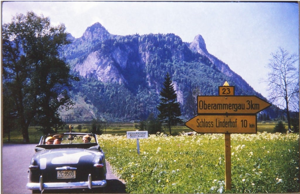 USAmerikaneraufdemWegnachLInderhof_1952_Dia_SammlungSpangenberg