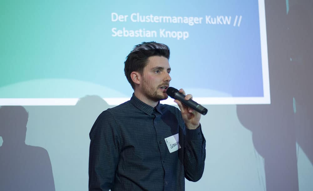 Sebastian Knopp, Mitinitiator des Creative Monday und neuer Clustermanager "KuKW" der Stadt Regensburg.