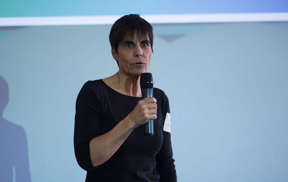 Stellte das kreativForum vor: Carola Kupfer.