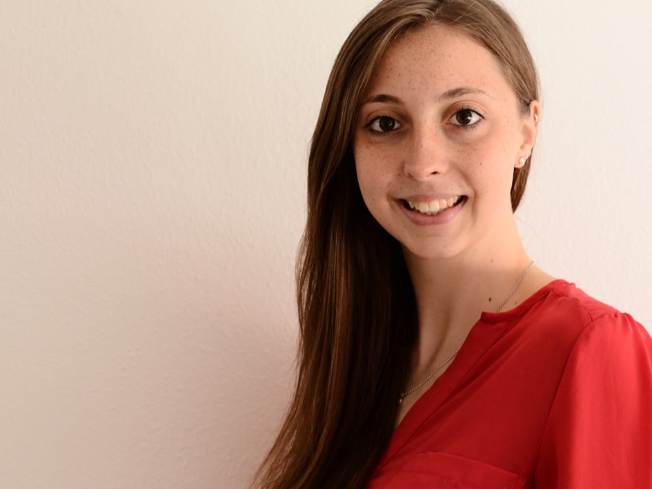 Sarah Kemether wurde in den 18. Jahrgang der Bayerischen EliteAkademie aufgenommen. Sie studiert im 6. Semester International Relations and Management an der Fakultät Allgemeinwissenschaften und Mikrosystemtechnik der OTH Regensburg. Foto: Sarah Kemether