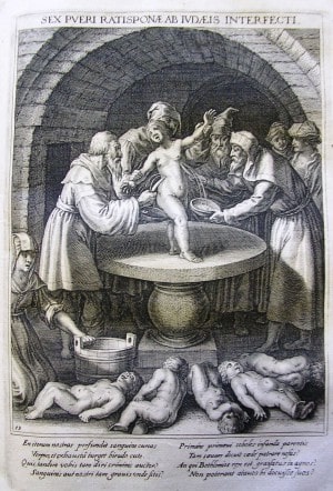 Bavaria Sancta III (1627) betreibt Ritualmordpropaganda.