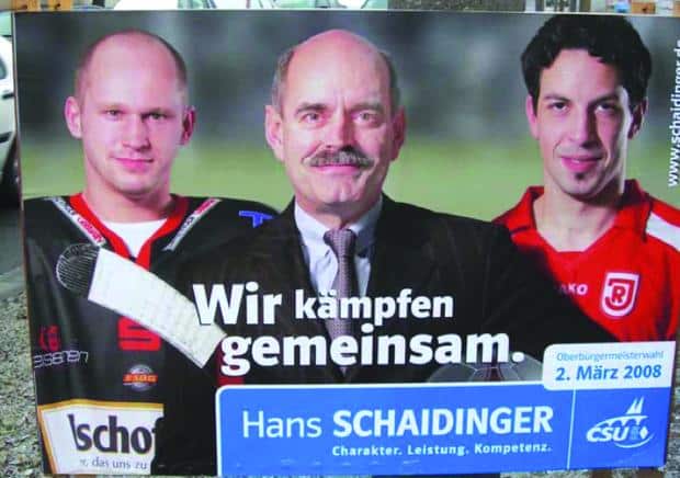 Sport als Wahlkampfmittel: Hans Schaidinger hat es vorgemacht - mit fragwürdigen Methoden. 