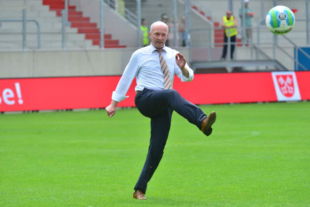 Ein Meister der Vorwärtsverteidigung: Joachim Wolbergs. Foto: Archiv/ Staudinger