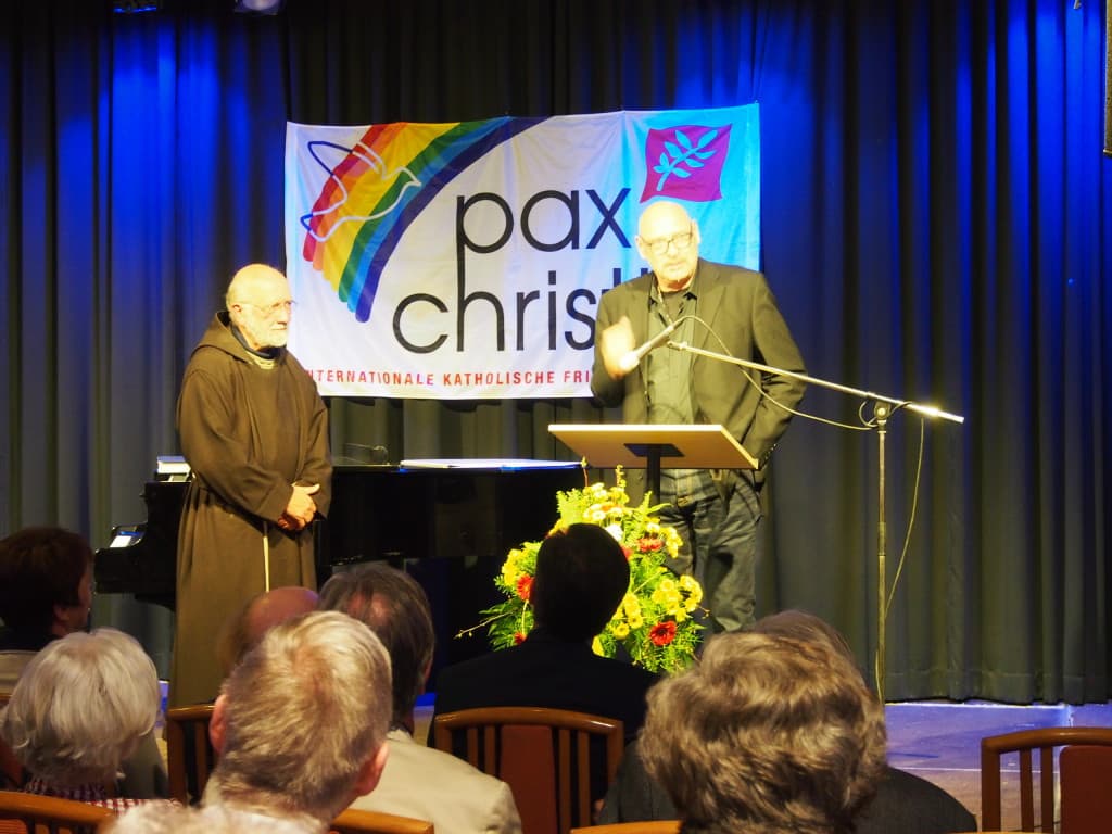 Pater Clemens und Alexander Probst. Foto: wr