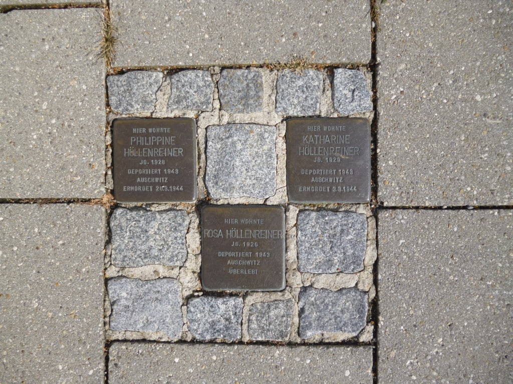 Die Stolpersteine für 