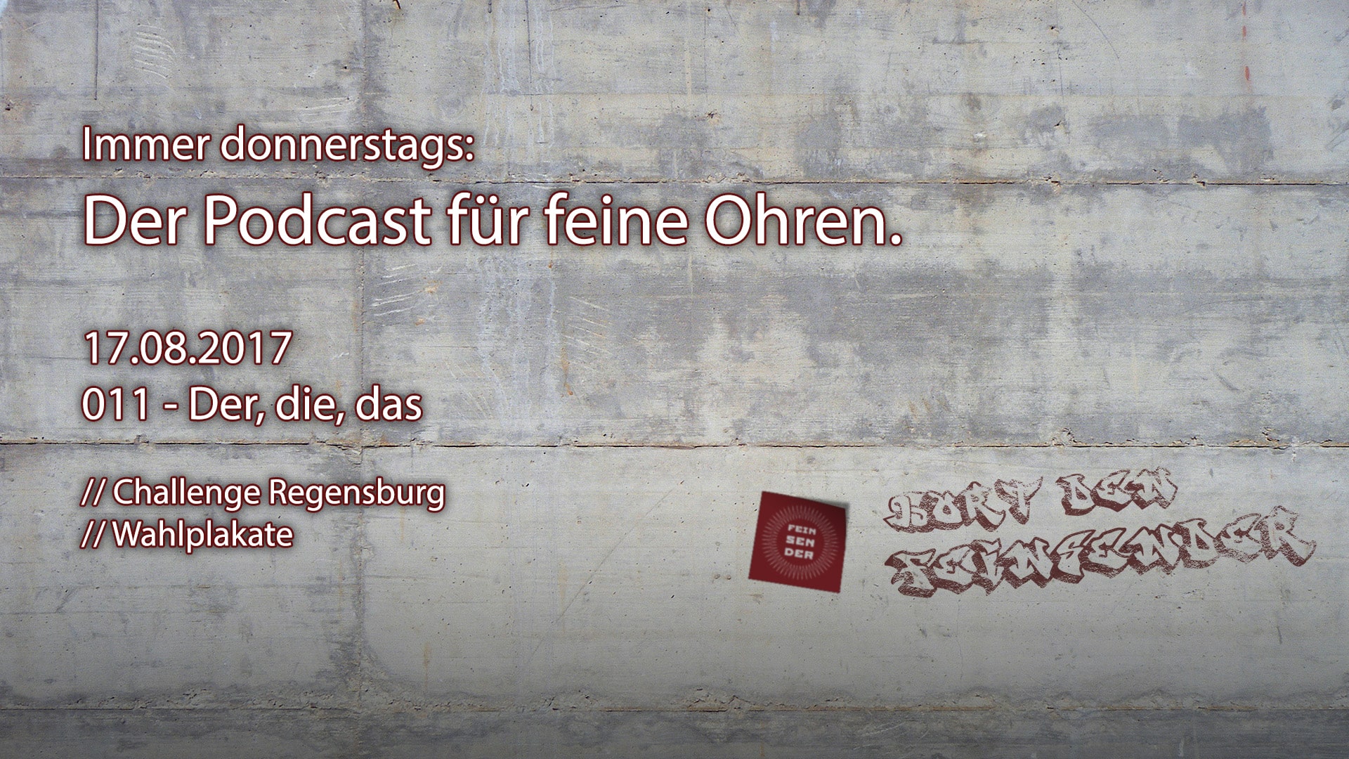 Der Feinsender – 011. Bild: ld/om.