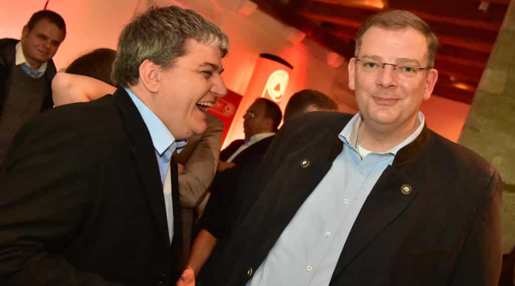 Bald Koalitionäre in Berlin? Stefan Schmidt und Ulrich Lechte. Foto: Staudinger